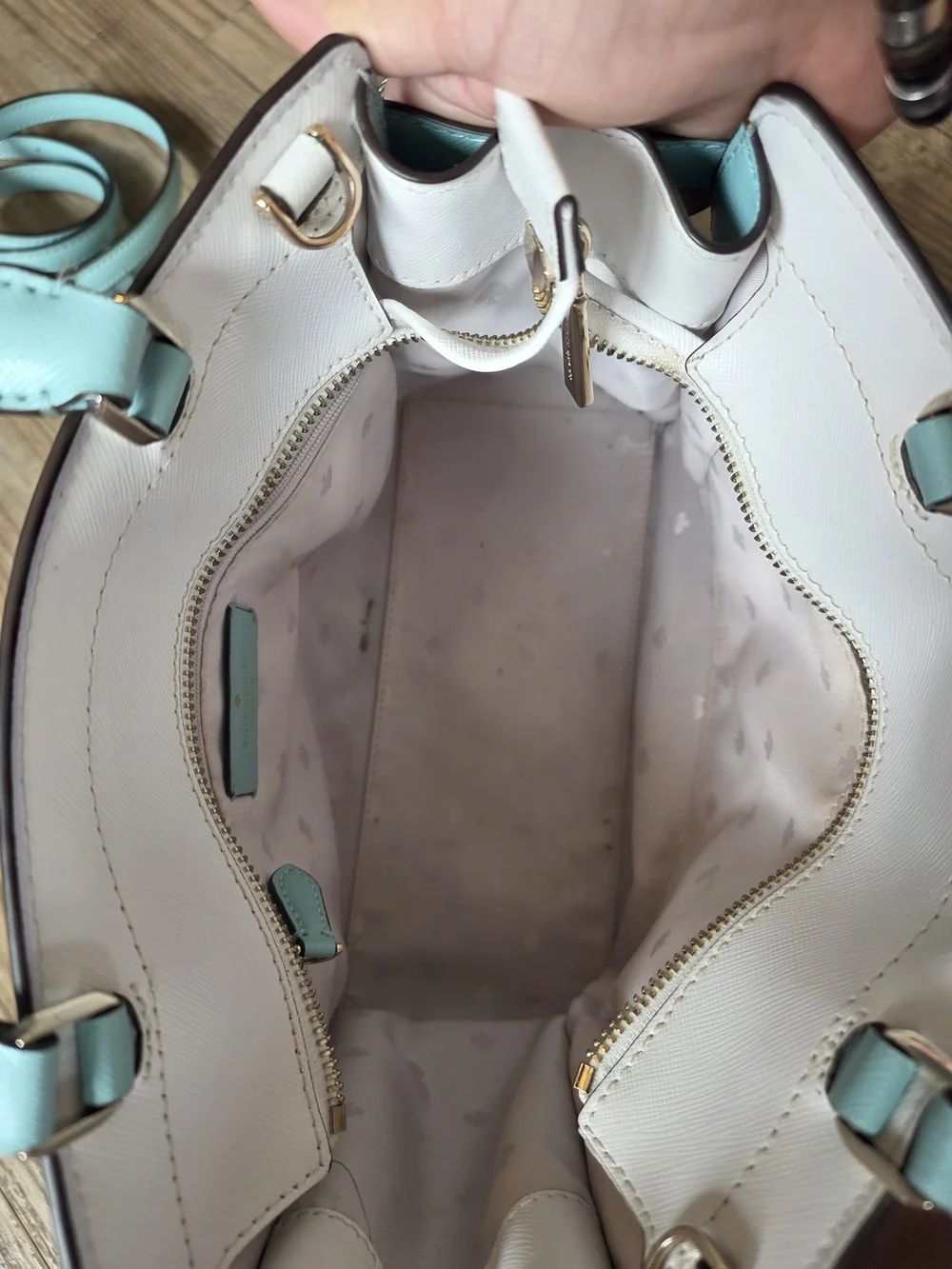 kate spade New York Satchel Poolside Blue